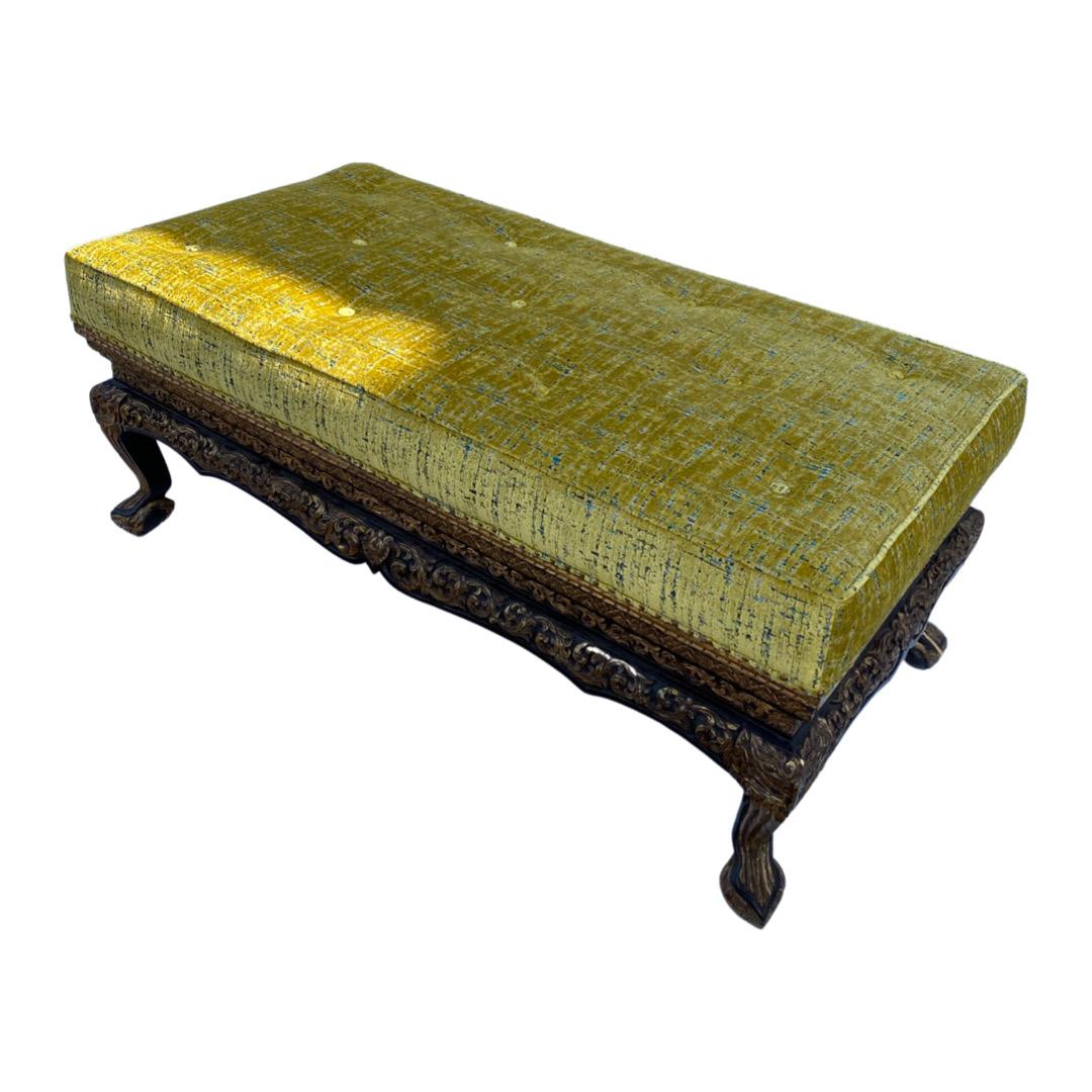 19th Century Carved Chinese Bench 3