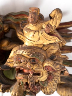 19th Century Carved Chinese Dragon