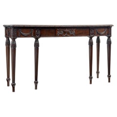 Console sculptée du XIXe siècle dans le style Adams