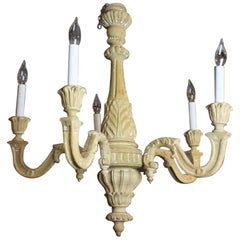 19th Century Carved French Chandelier