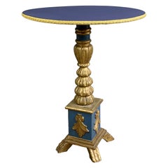 19th Century Carved Gilt Wood Baroque Revival Table
