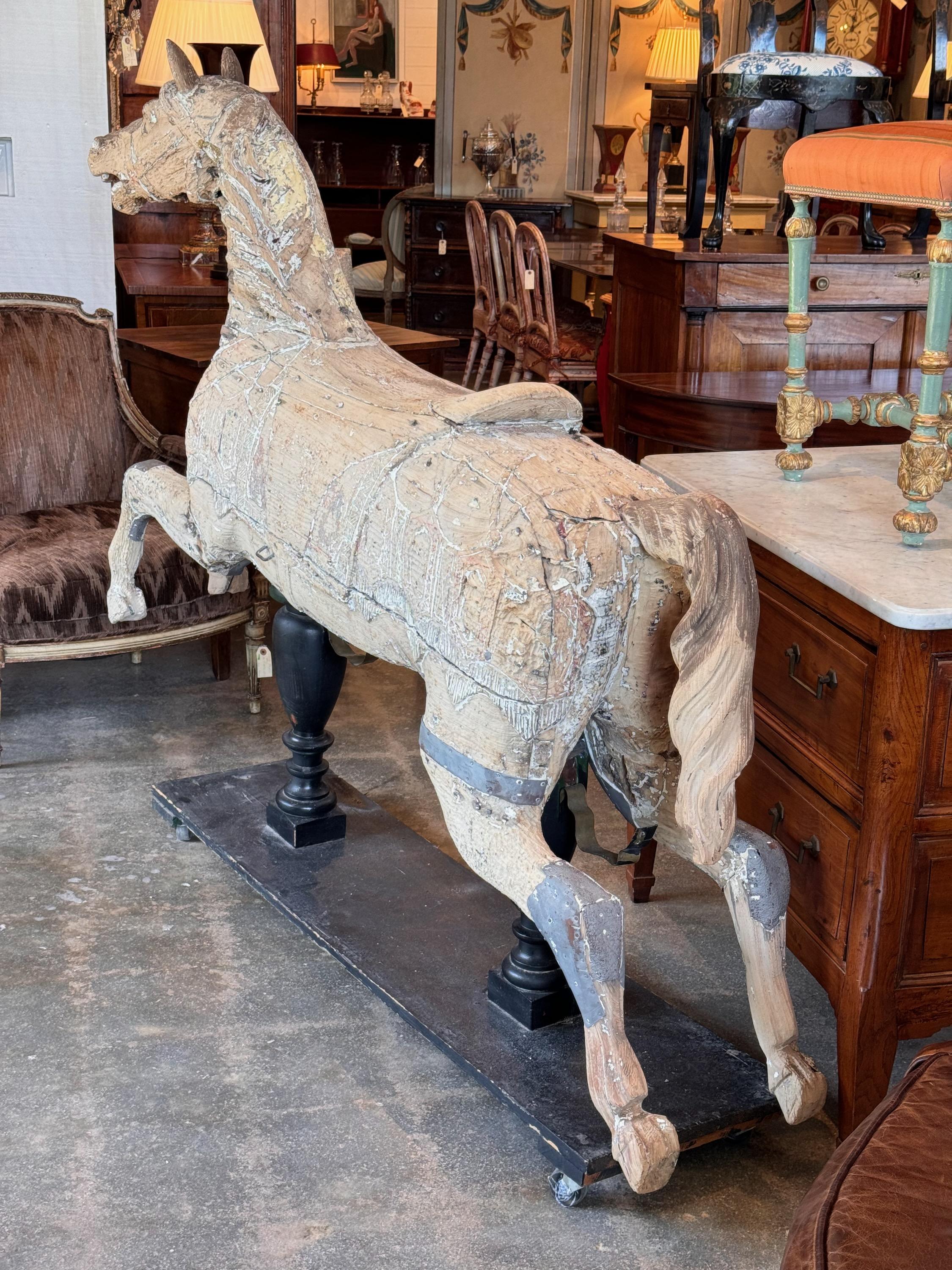 19th Century Carved Horse 6