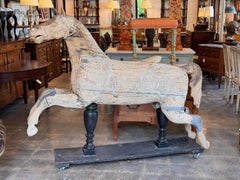 19th Century Carved Horse