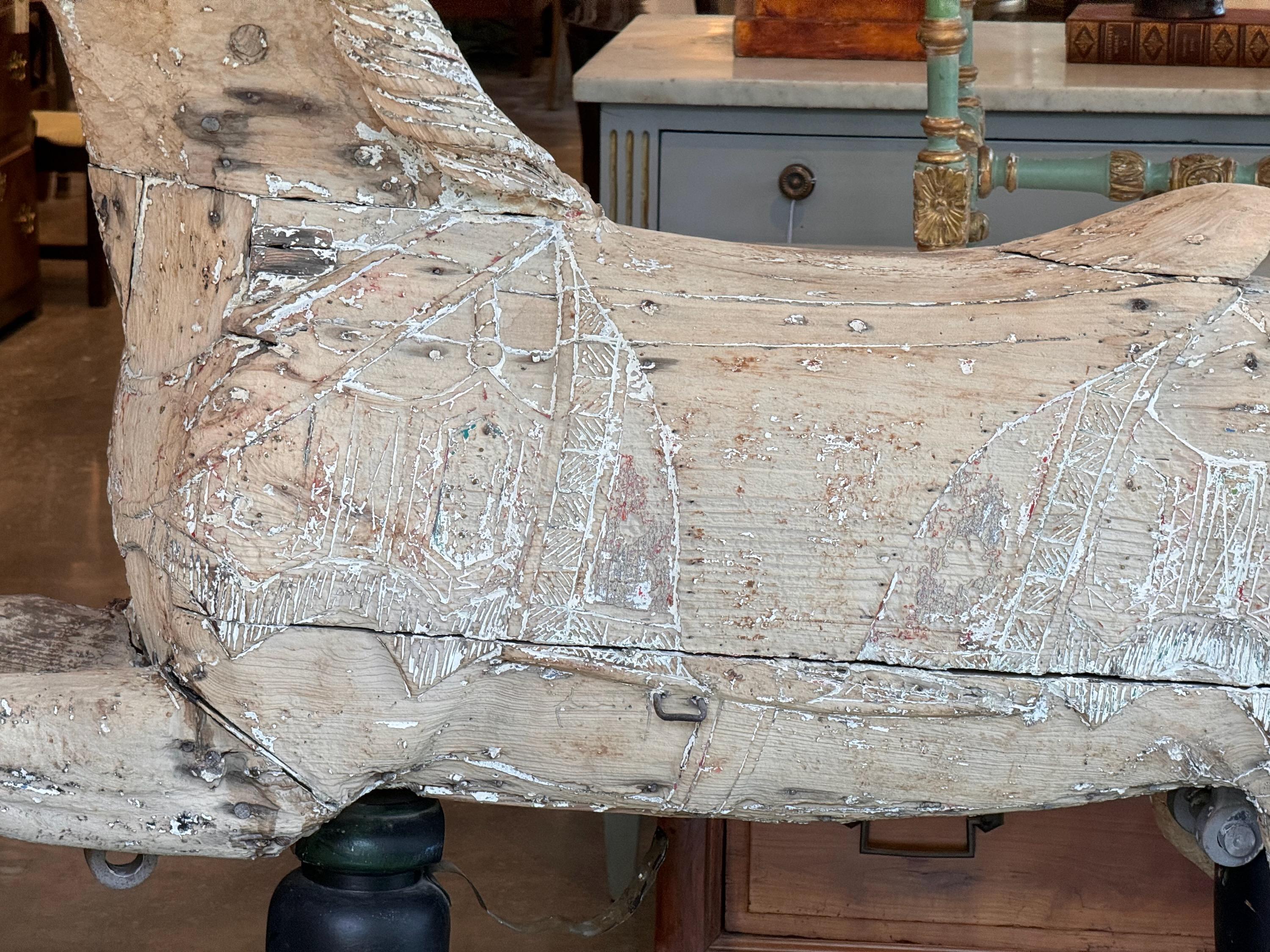 19th Century Carved Horse 2