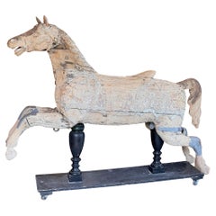 19th Century Carved Horse