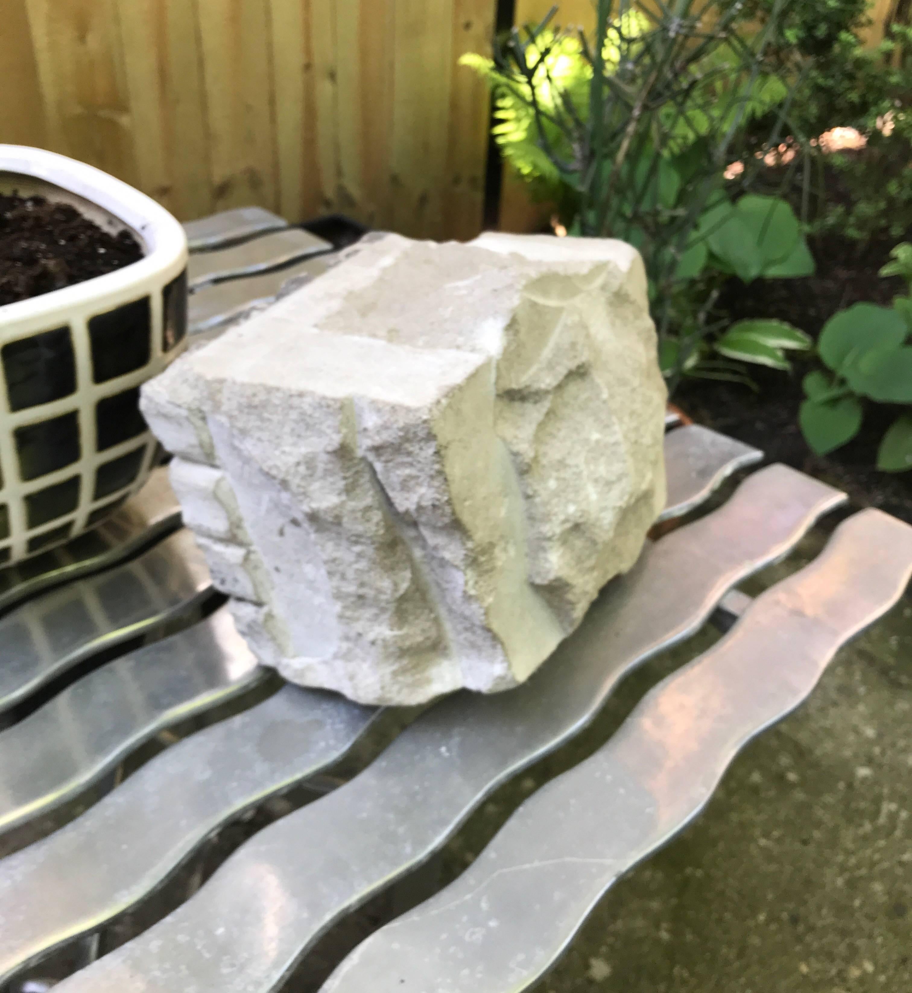 19th Century Carved Limestone Gargoyle Architectural Fragment Element 4