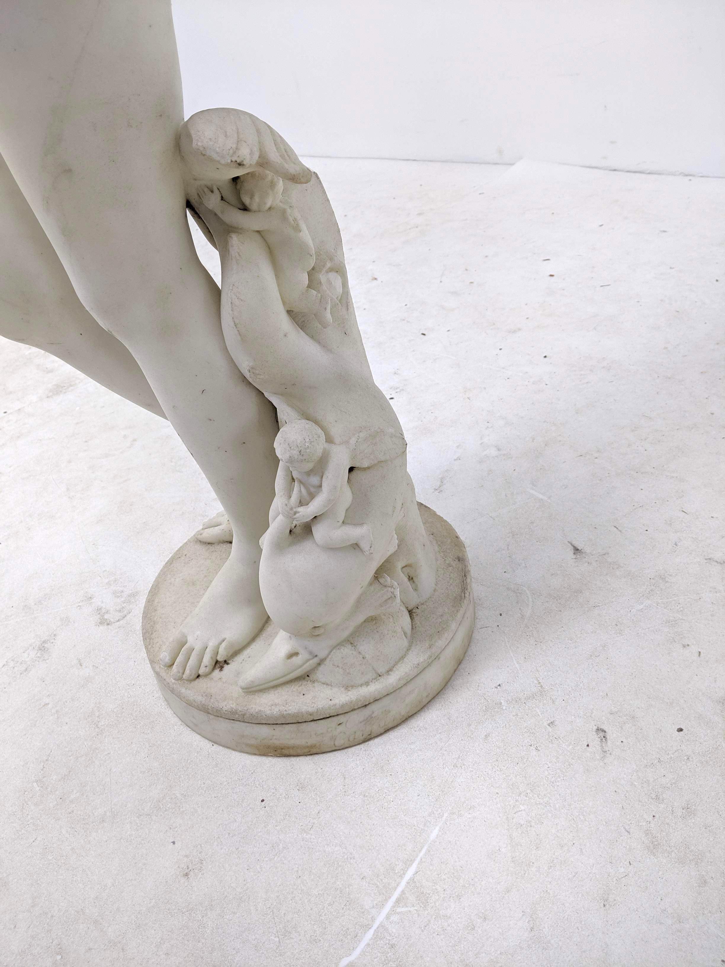 Neoclassical 19th Century Carved Marble Statue