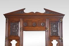 19th Century Carved Oak Hall Stand