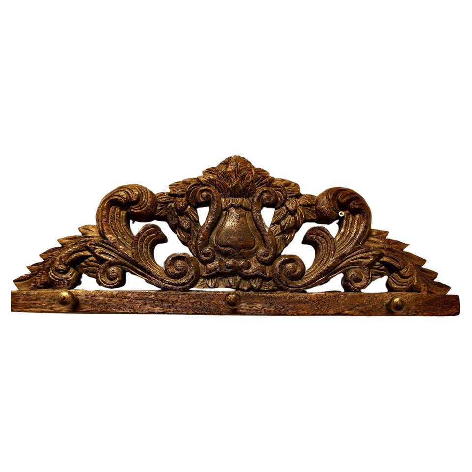 19th Century Hanging Hall Rack For Sale at 1stDibs