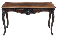 19th Century Carved Palisander Low Occasional Table