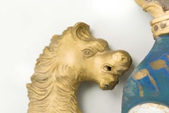 19th Century Romanian Decorative Wood Panel for Synagogue