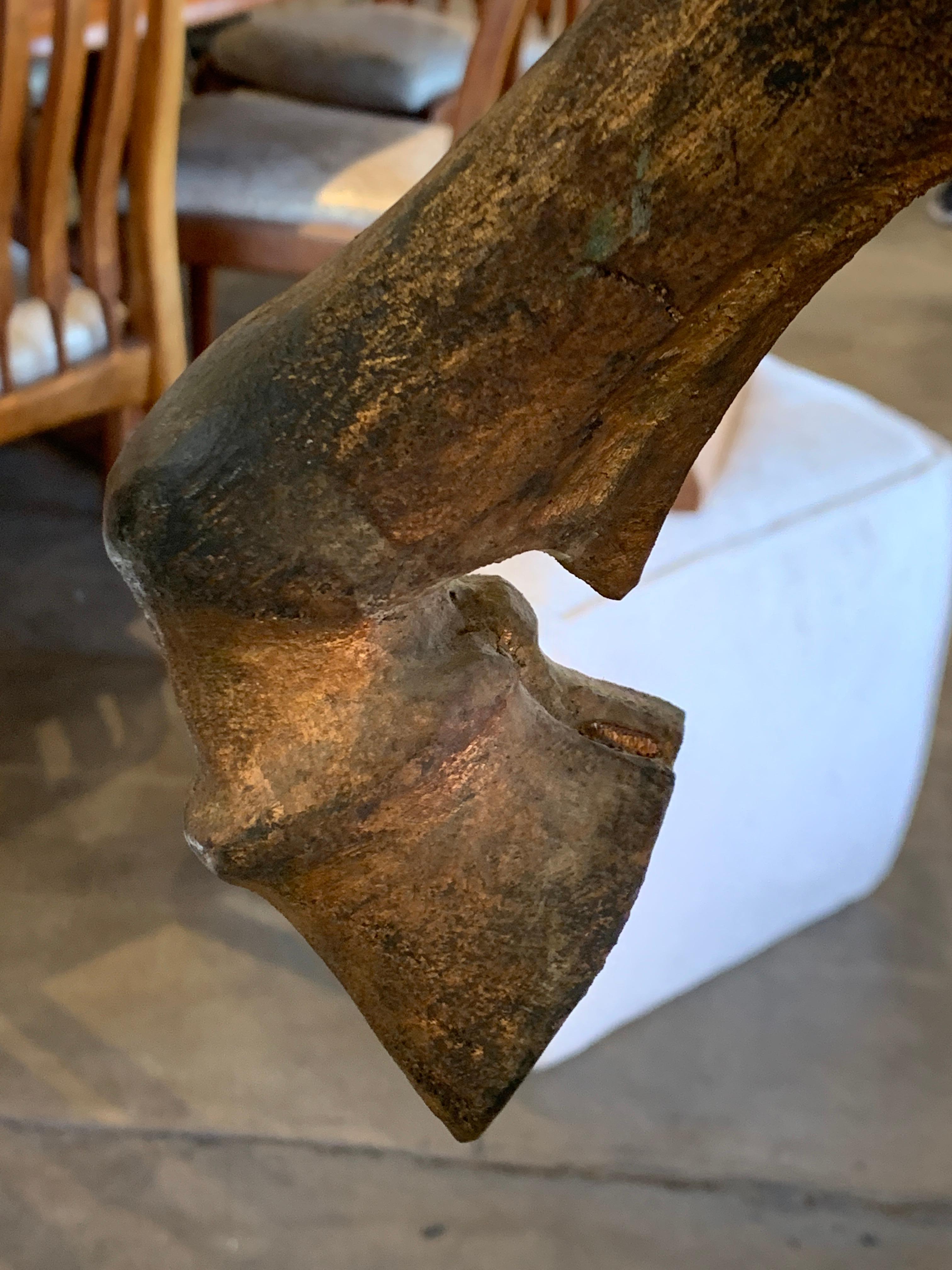 Caballo chino tallado y policromado Madera en venta