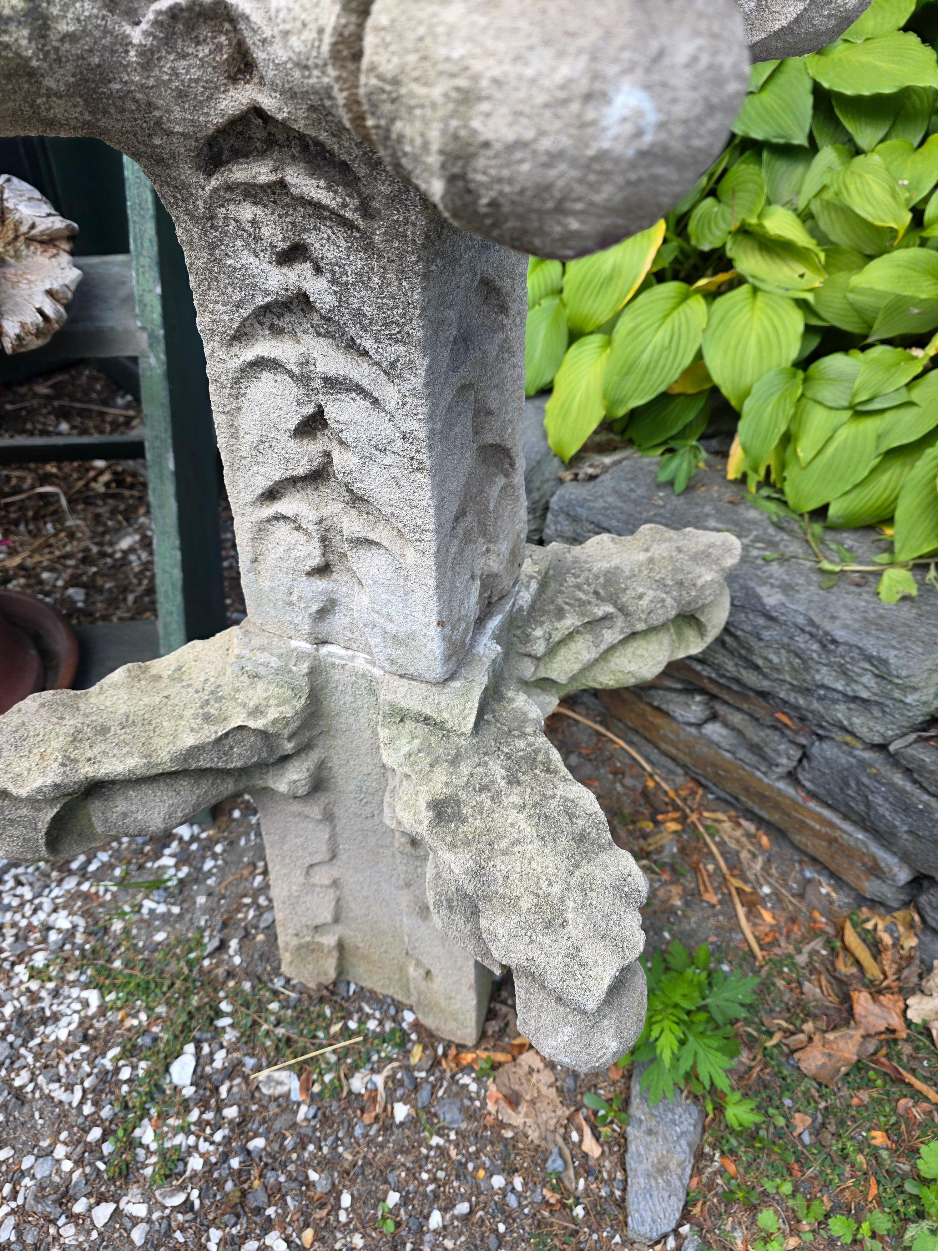 19th Century Carved Stone Gothic Spire For Sale 4