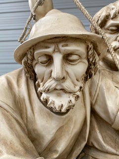 19th Century Carved Wood 3rd Station of the Cross, 'Jesus Falls’, Switzerland