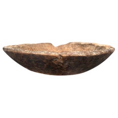 19th Century Carved Wood Bowl