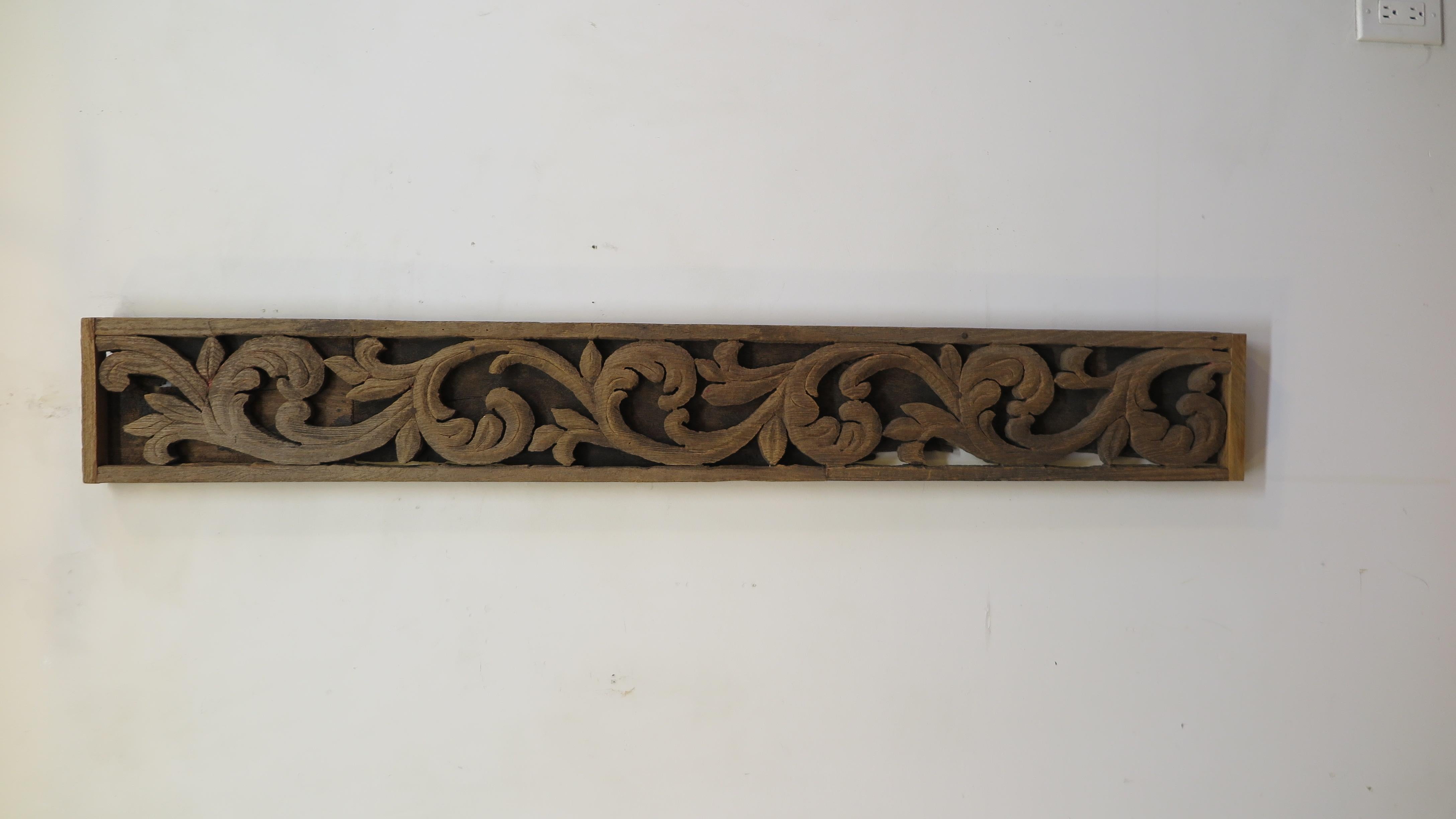 Early 19th Century 19th Century Carved Wood Panel For Sale