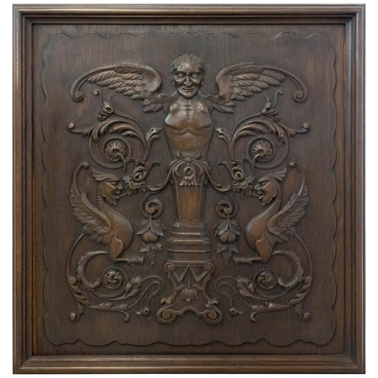 Pièce de boiserie salle de garde Médiéval - Pièce de boiseries