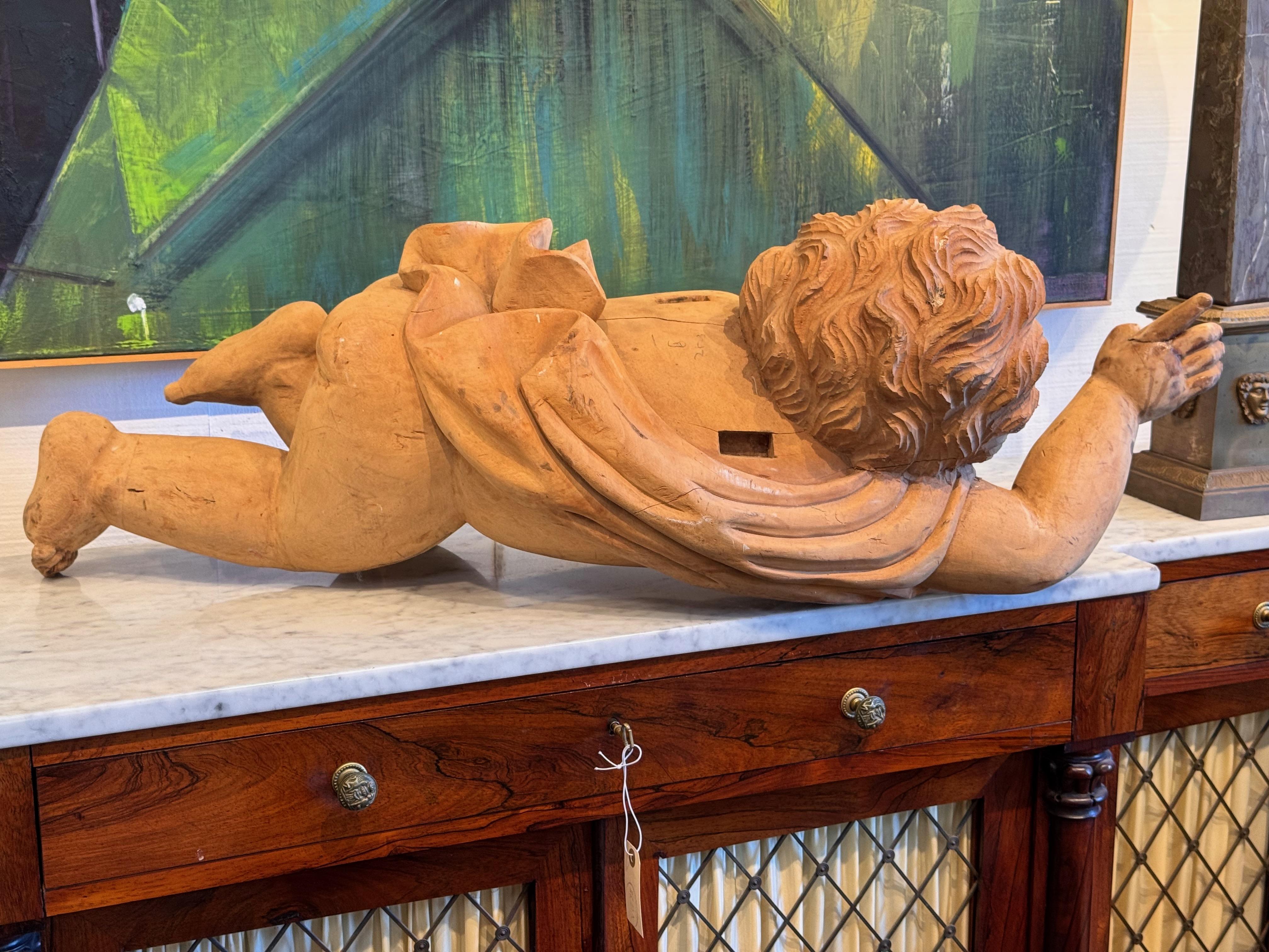 Figura in legno intagliato del XIX secolo in vendita 2