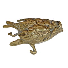 19th Century Cast Bronze Dead Sparrow