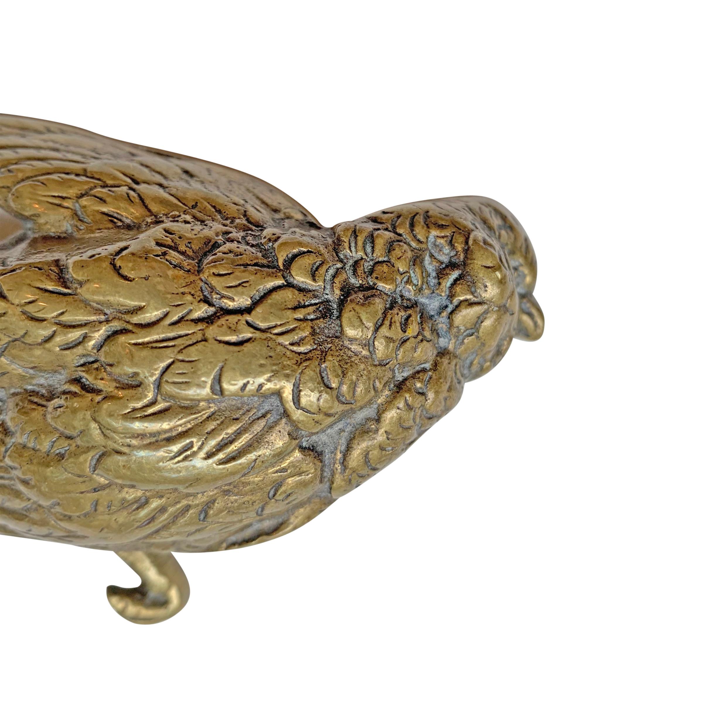 dead bird paperweight