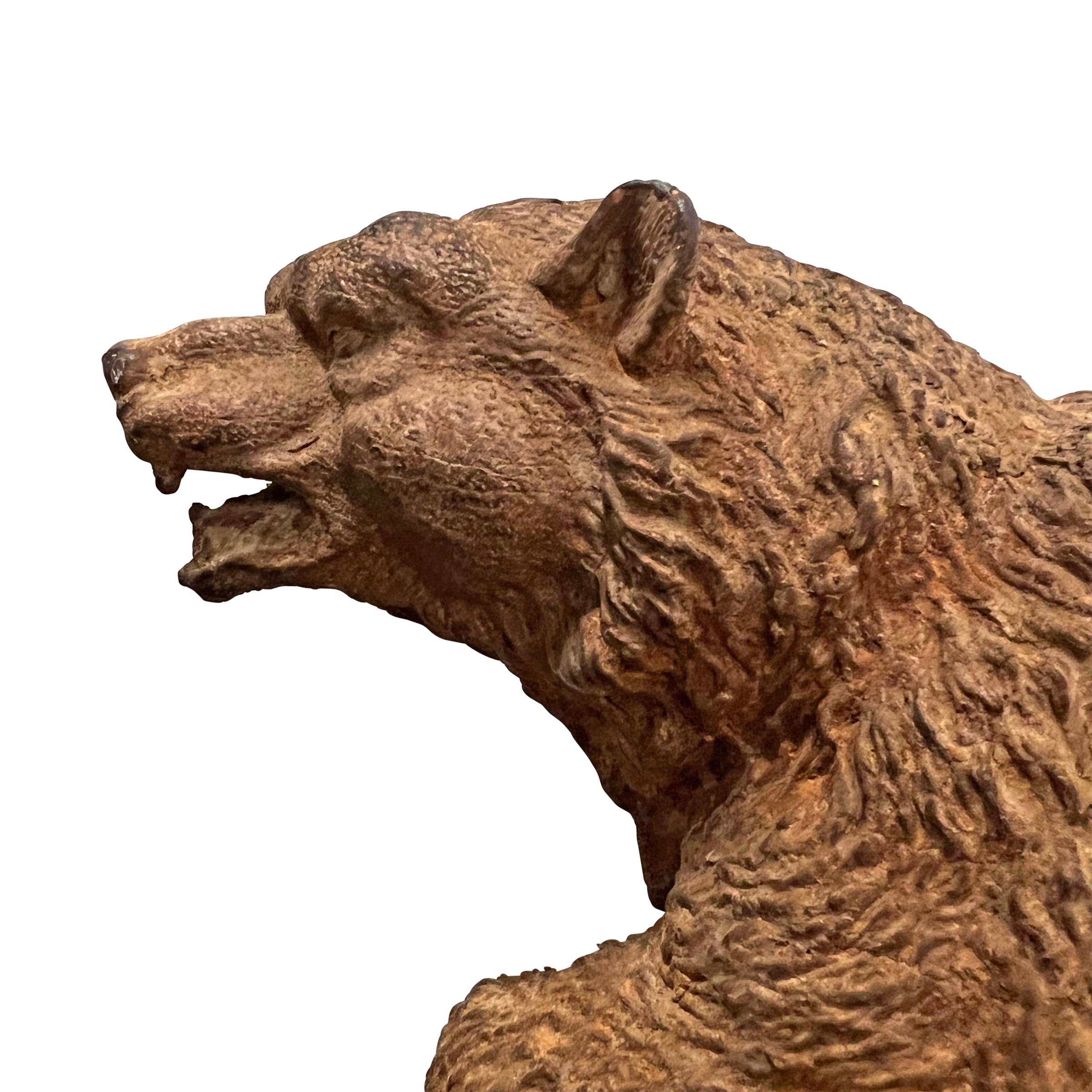 19th Century Cast Iron Bear For Sale 6
