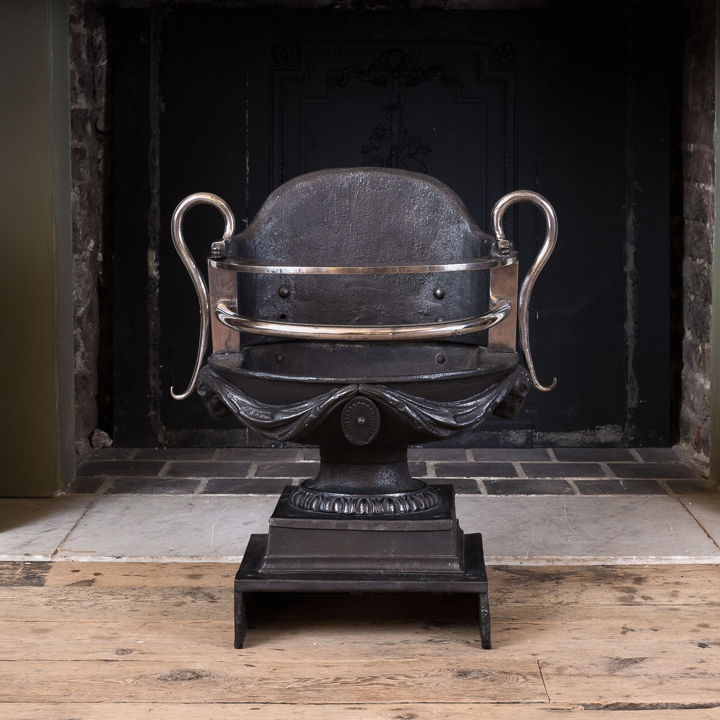 19th Century Cast Iron Coal Grate For Sale 9