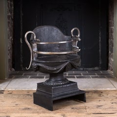 19th Century Cast Iron Coal Grate
