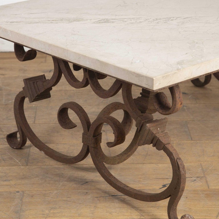 19th Century Cast Iron Coffee Table For Sale at 1stDibs