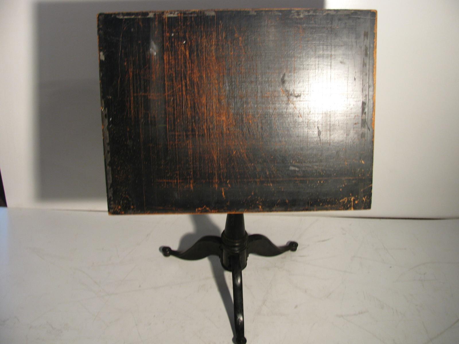 19th Century Cast Iron Drafting Table Standup Desk For Sale At 1stdibs