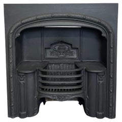 Antique 19th Century Cast Iron Fireplace