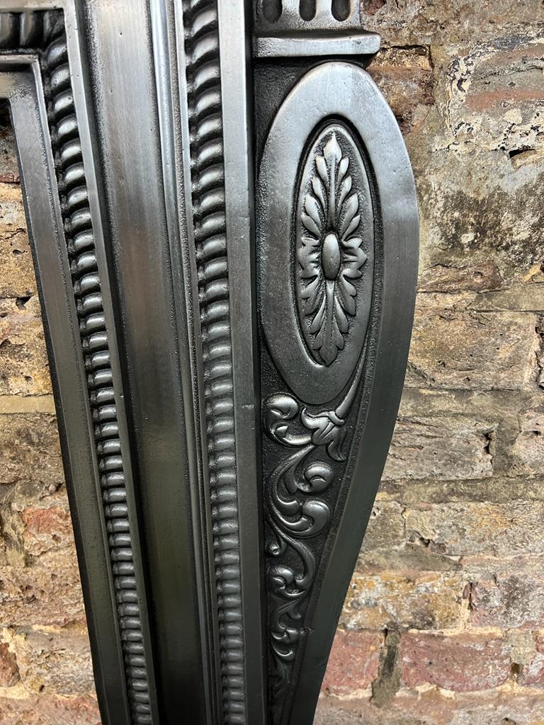 19th Century Cast Iron Fireplace Mantlepiece For Sale 3