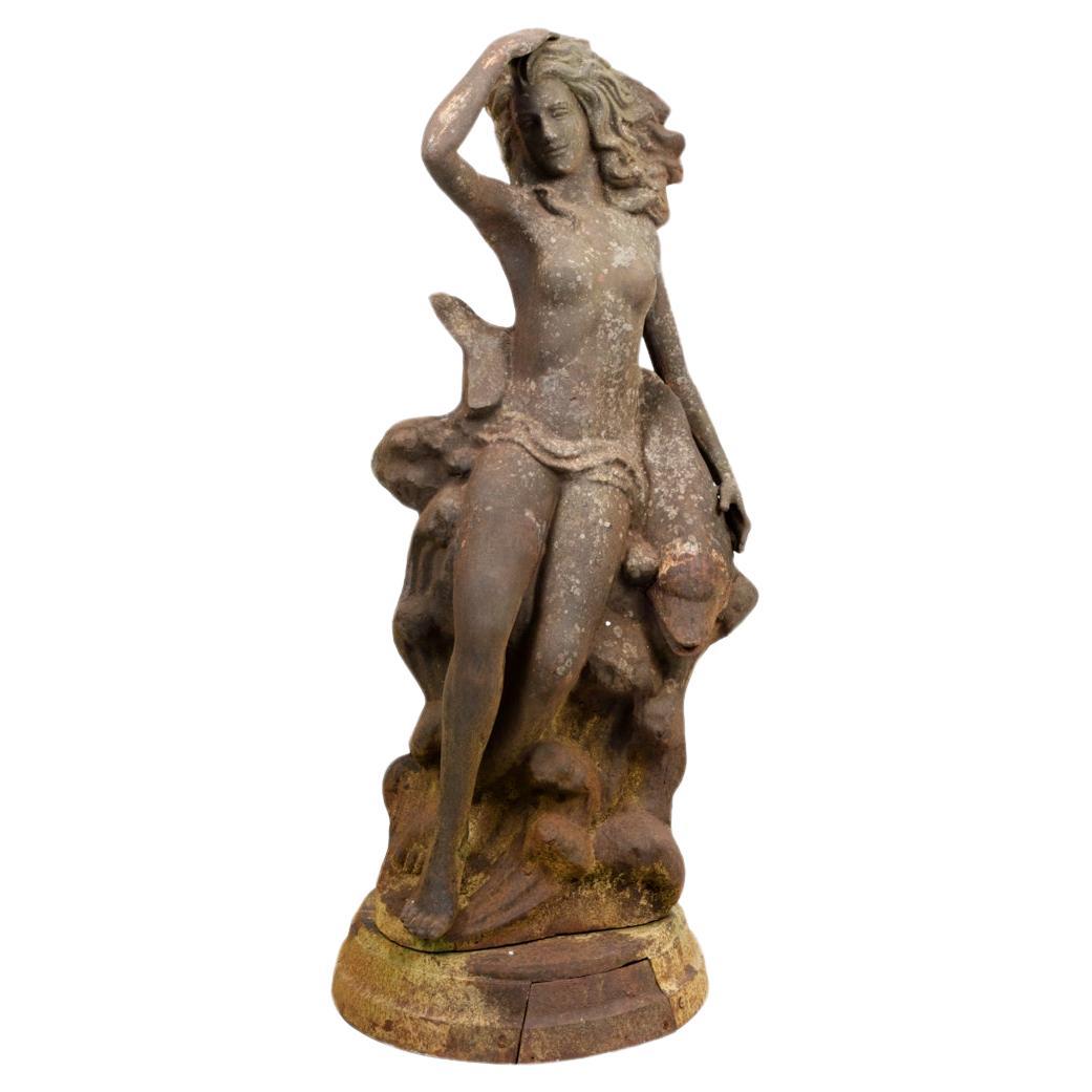 19th Century Cast Iron Fountain For Sale