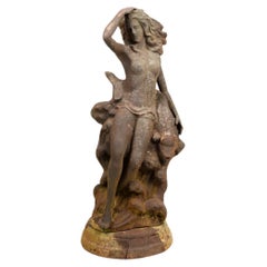 Used 19th Century Cast Iron Fountain