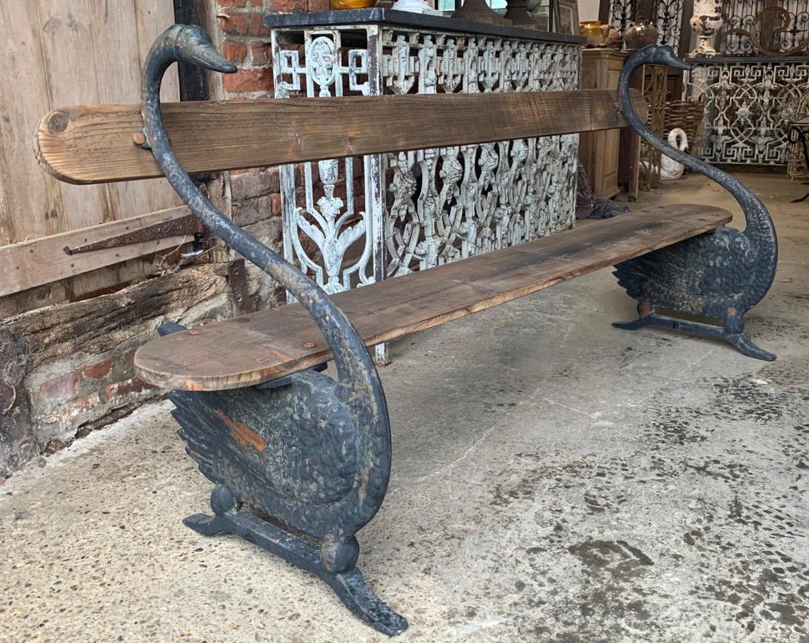 swan bench