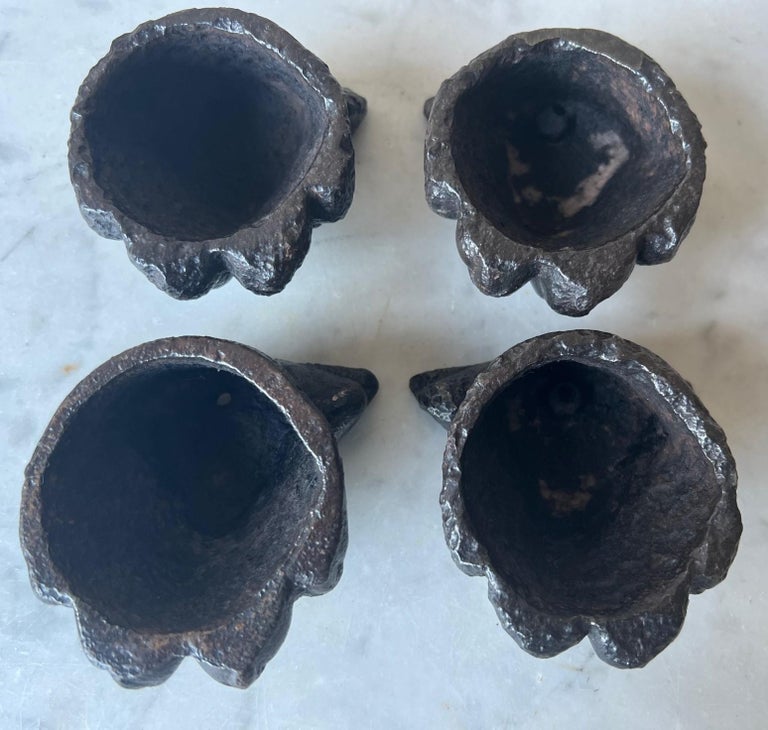 19th Century, Cast Iron Furniture Feet, Set of 2 For Sale at 1stDibs