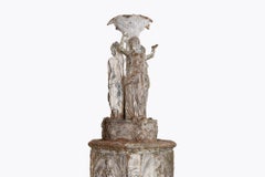 19th Century cast iron garden monument