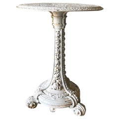 19th Century Cast Iron Garden Table