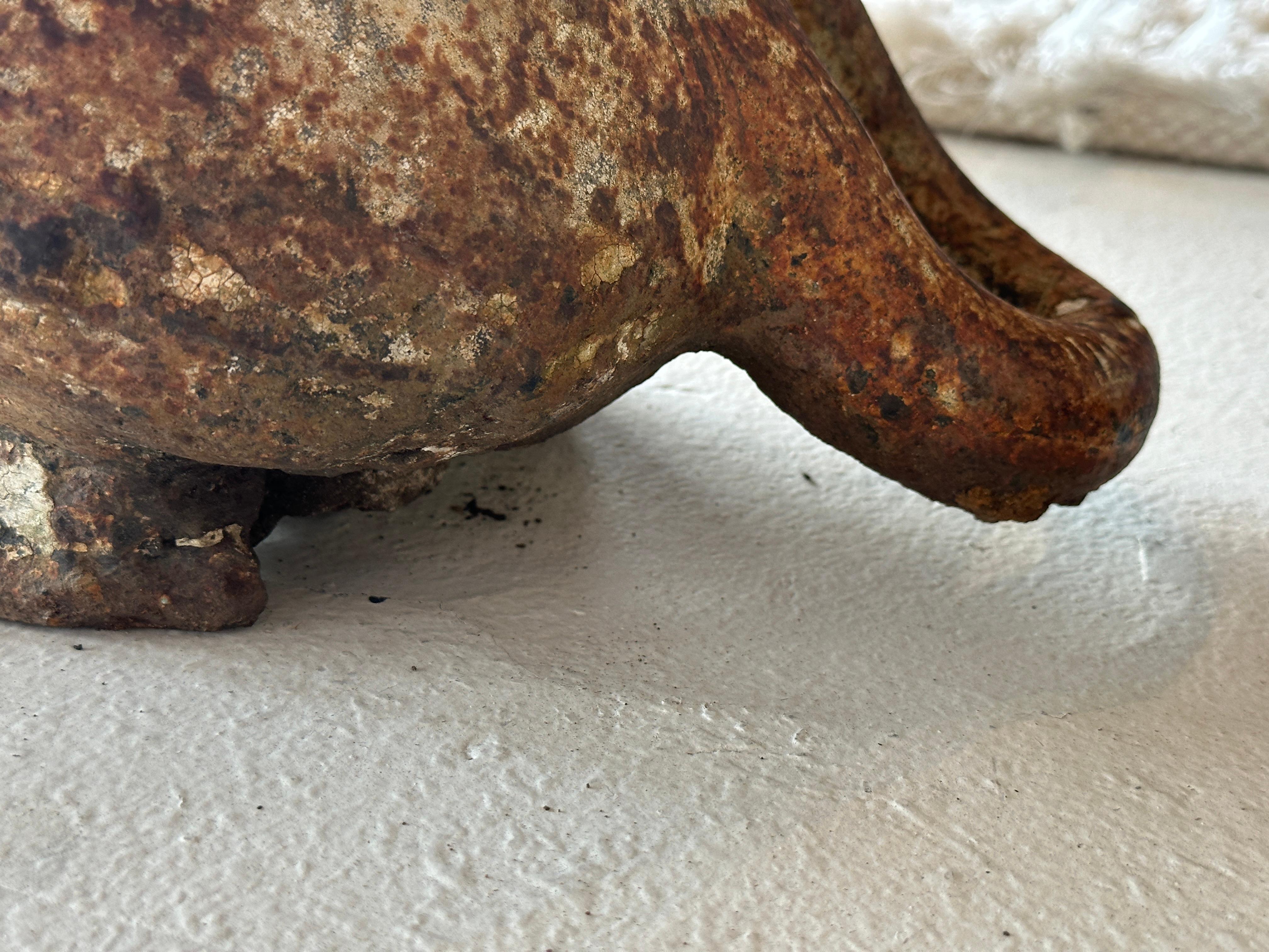 19th Century Cast Iron Greyhound Attr to J.W.Fiske For Sale 6