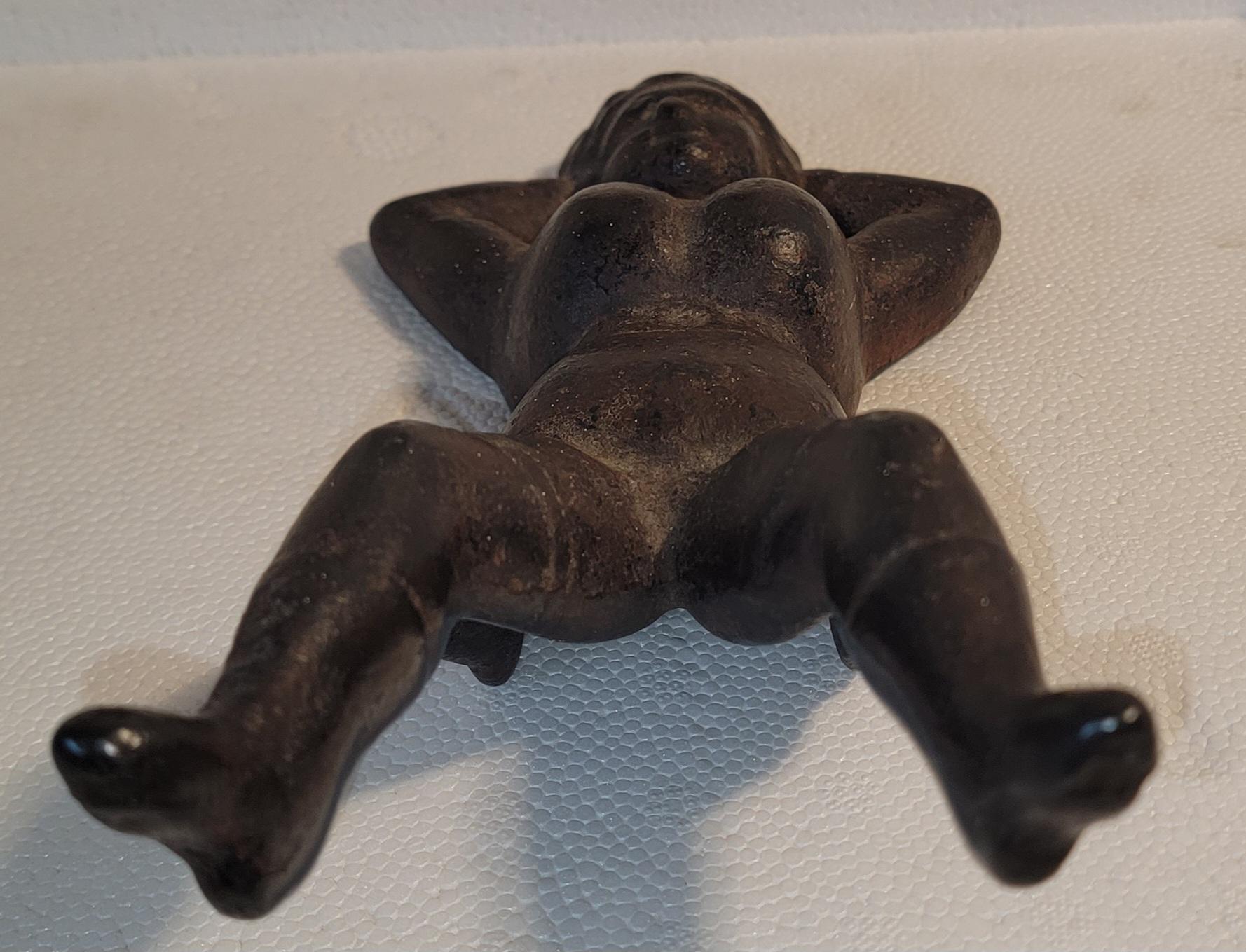 Other 19th Century Cast Iron Lady Boot Jack For Sale