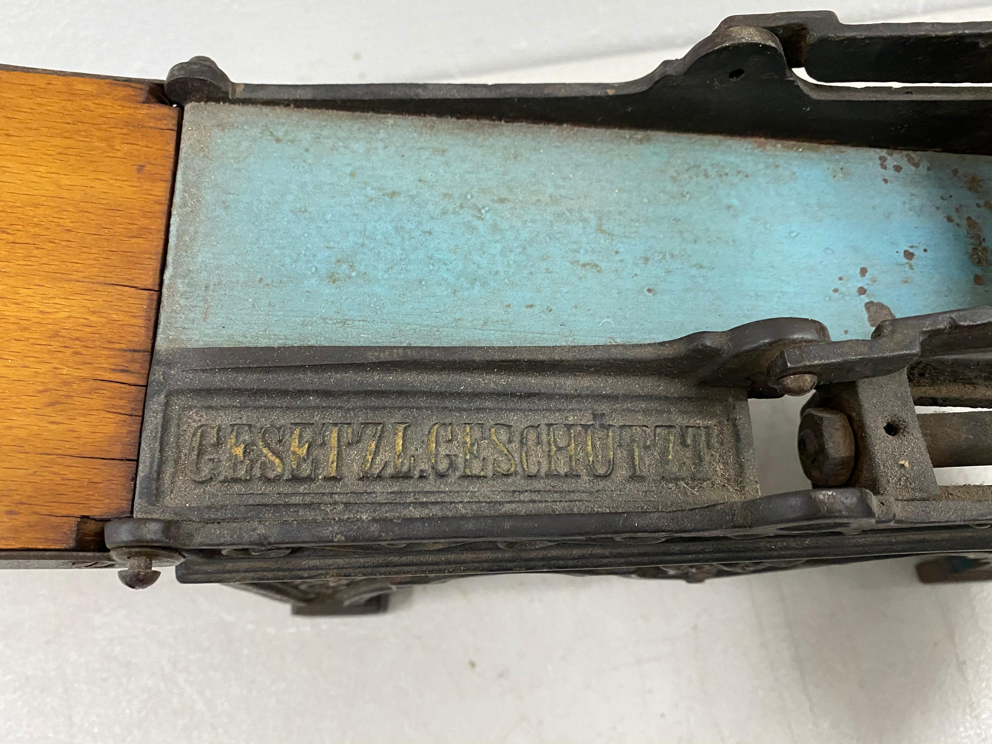 antique tobacco cutter