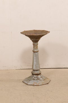 19th Century Cast-Iron Pedestal Bird bath Garden Ornament