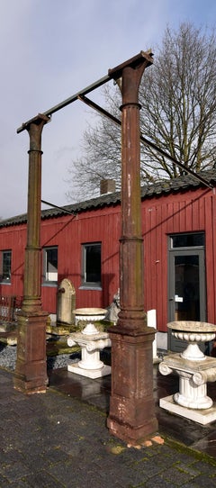19th Century Cast Iron Posts