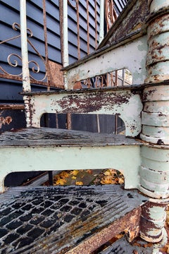 19th Century Cast Iron Spiral Staircase