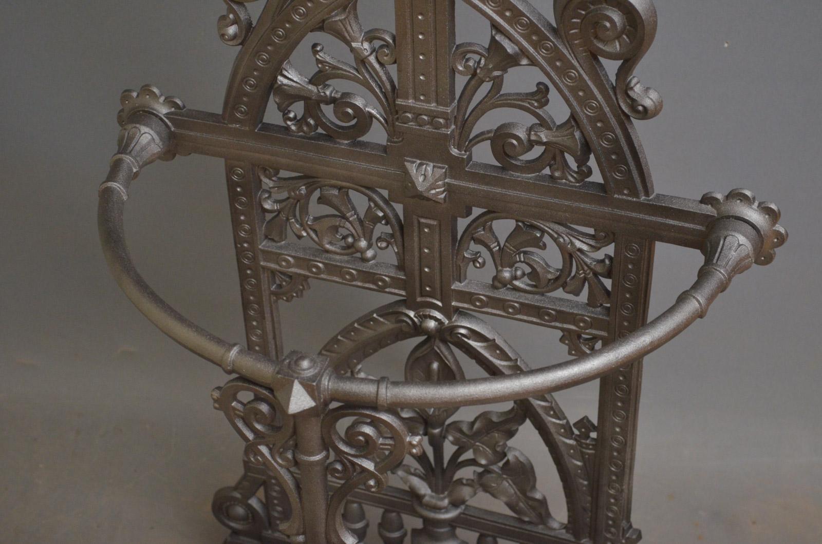 19th Century Cast Iron Stick Stand by Falkirk 1