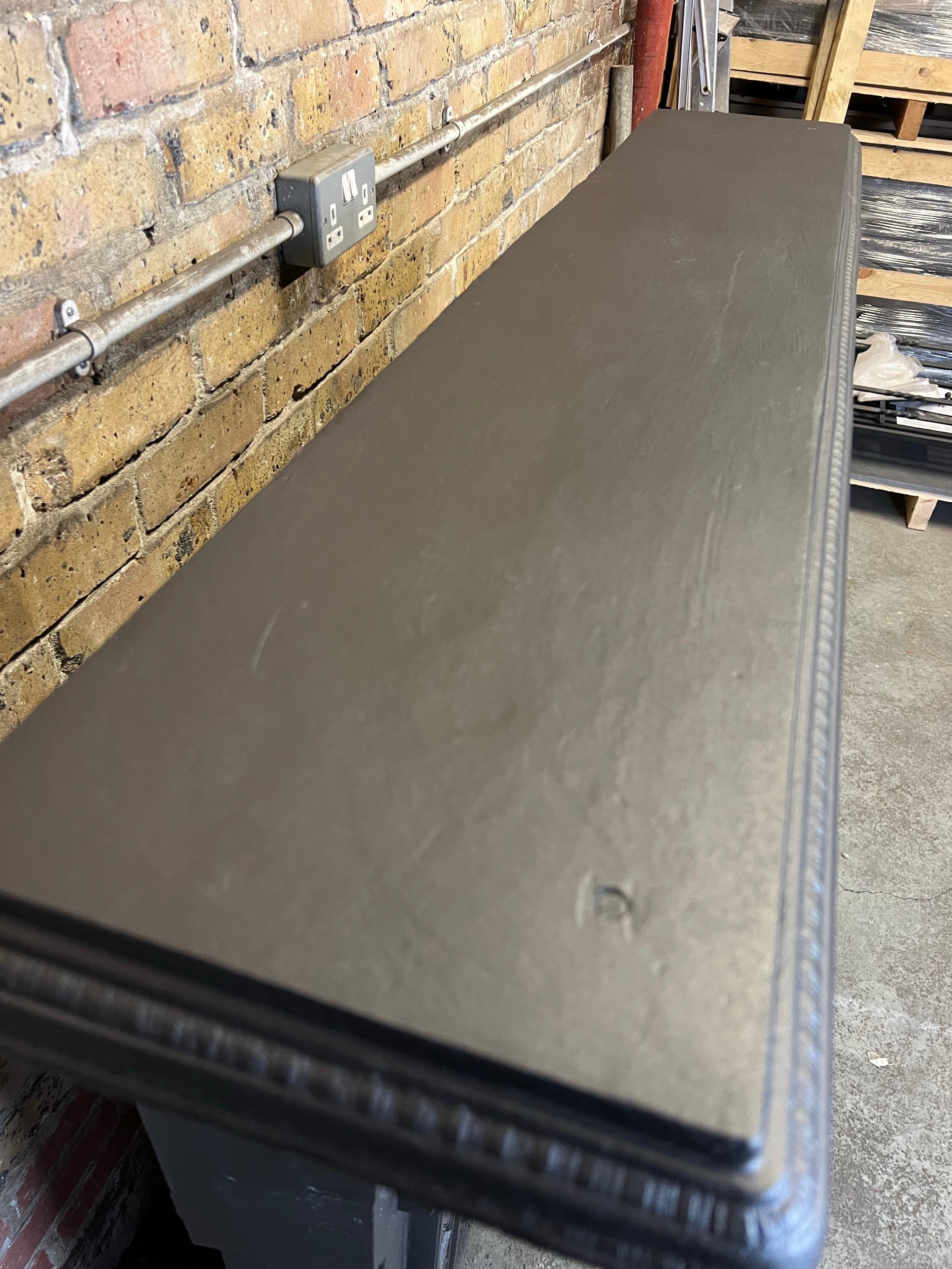 19th Century Cast Iron Tiled Fireplace Combination For Sale 4