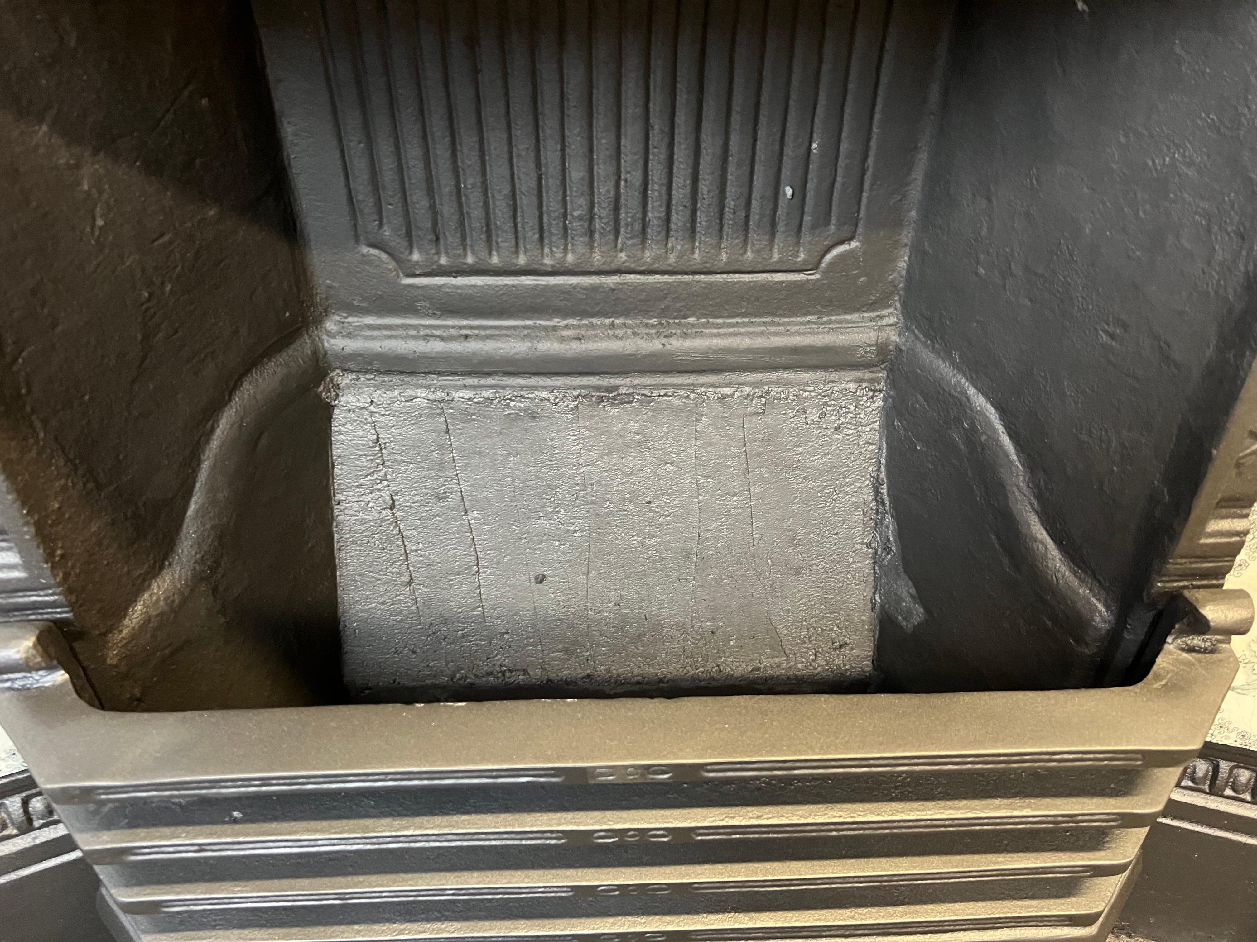 19th Century Cast Iron Tiled Fireplace Combination For Sale 10