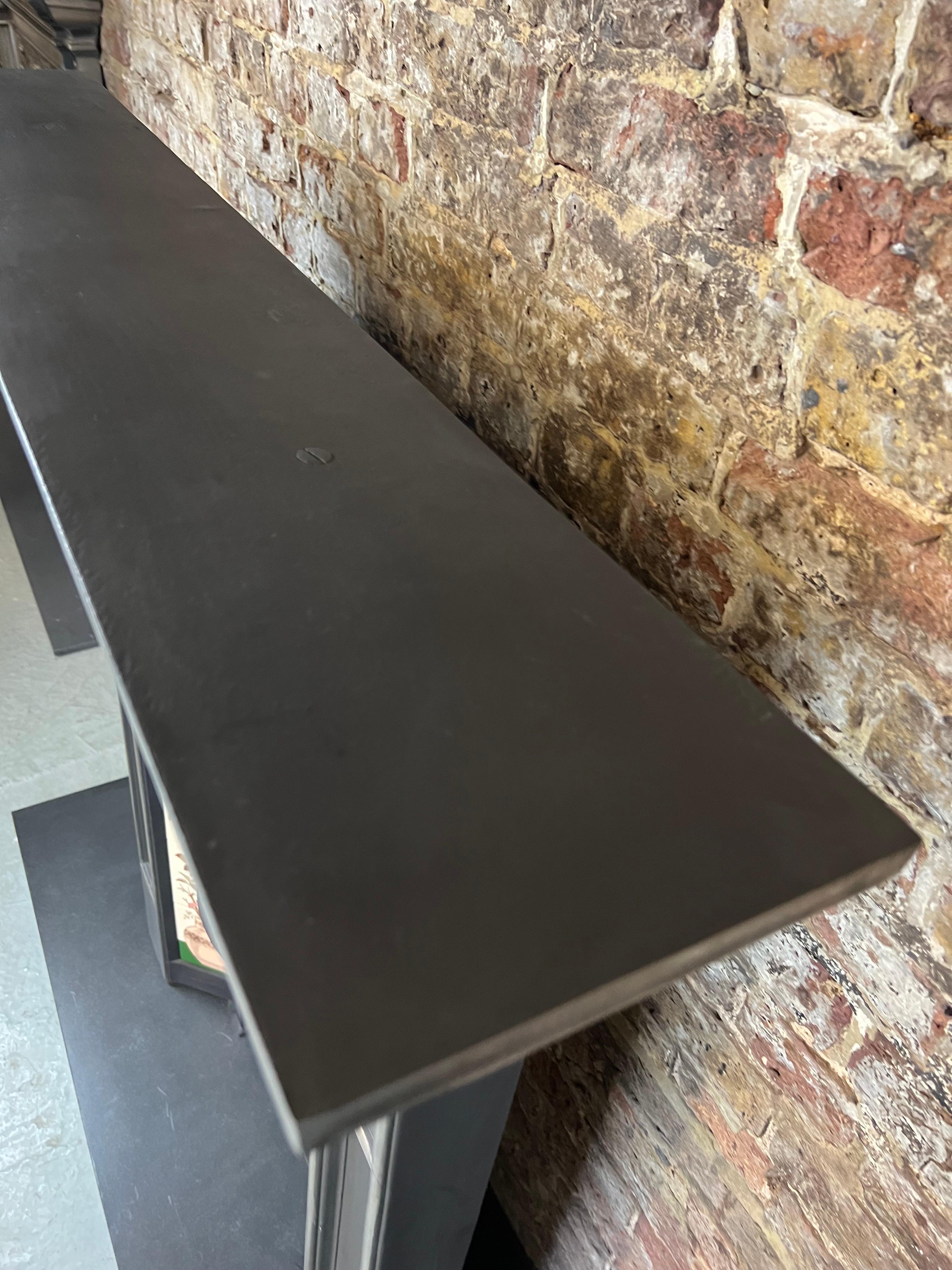 19th Century Cast Iron Tiled Fireplace 10