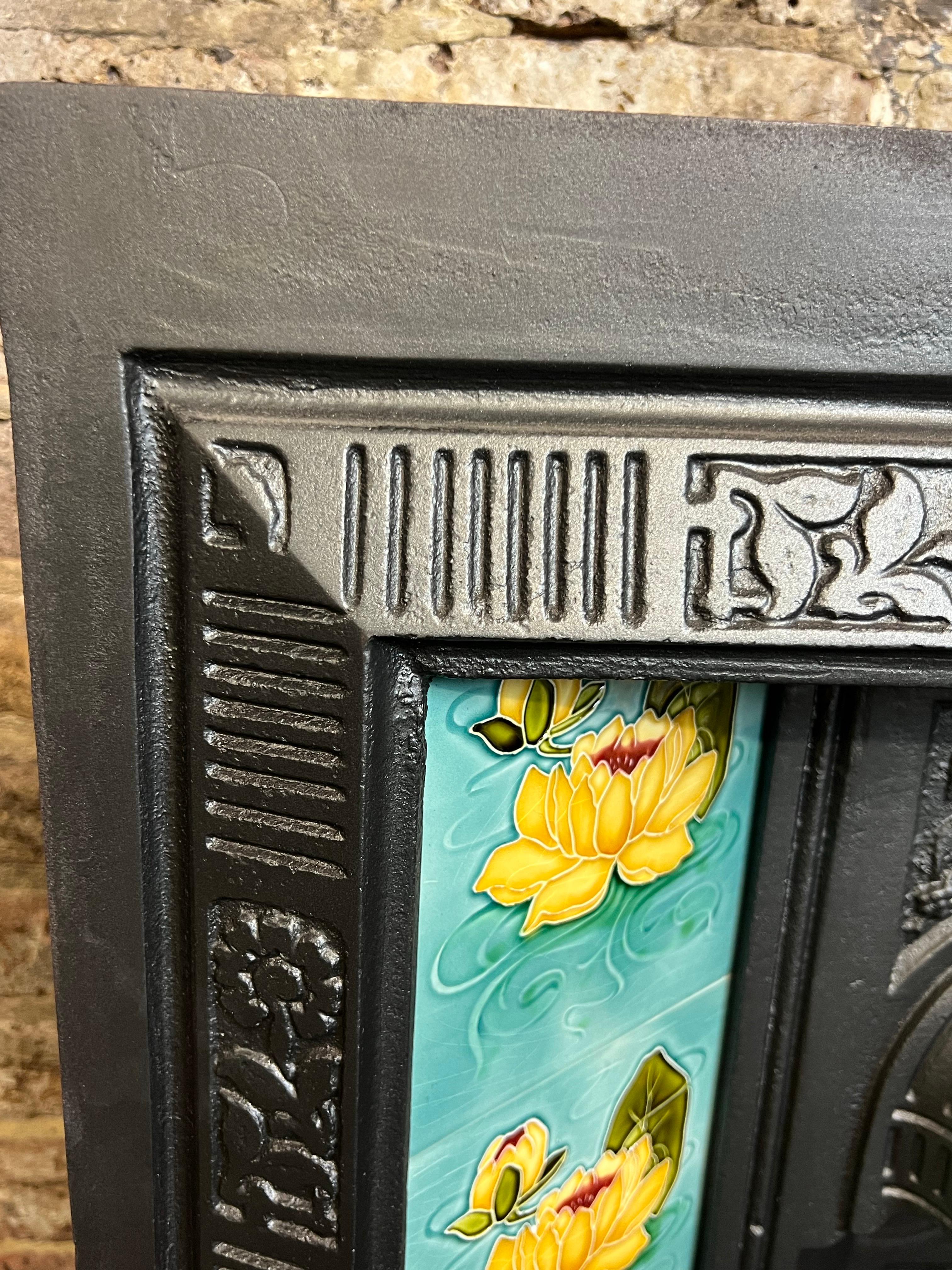 Chimenea de hierro fundido del siglo XIX en venta 4
