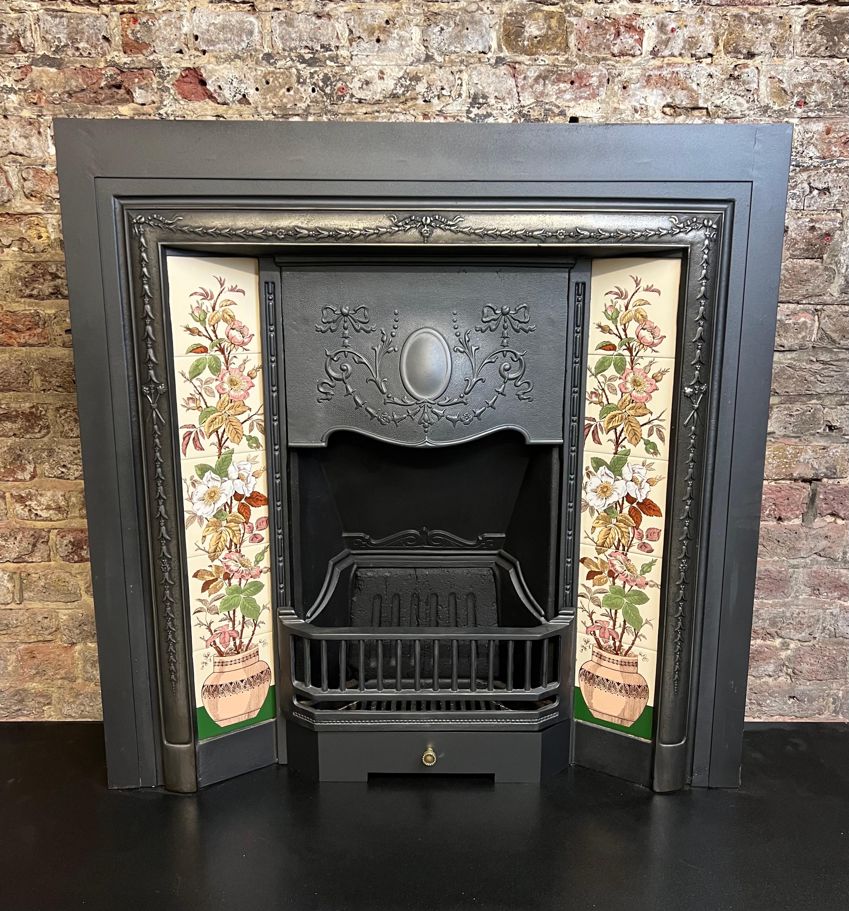 Chimenea de hierro fundido del siglo XIX en venta 4