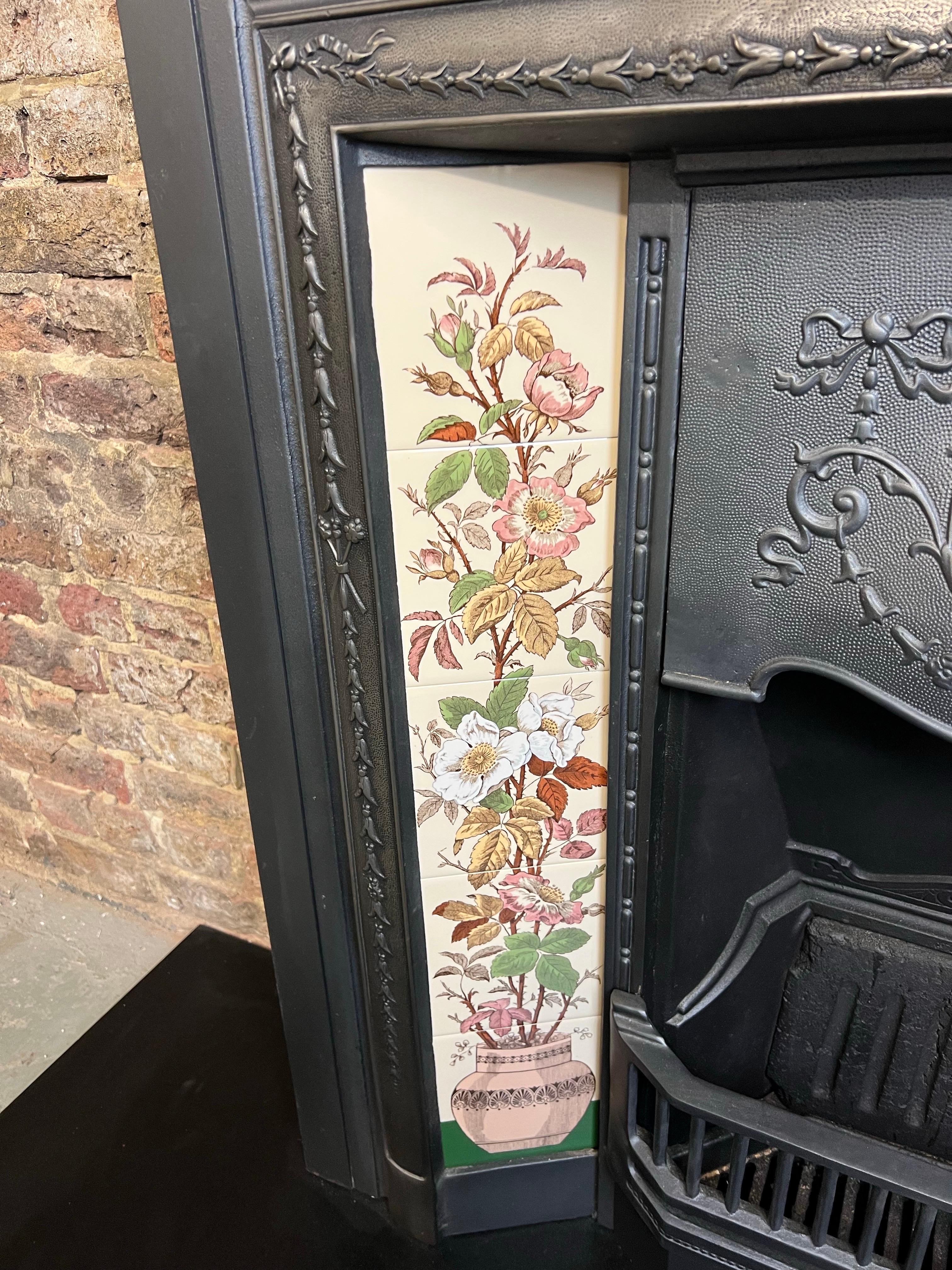 Chimenea de hierro fundido del siglo XIX en venta 5